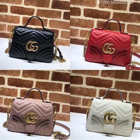 gucci top handle bag review|Gucci top handle marmont.